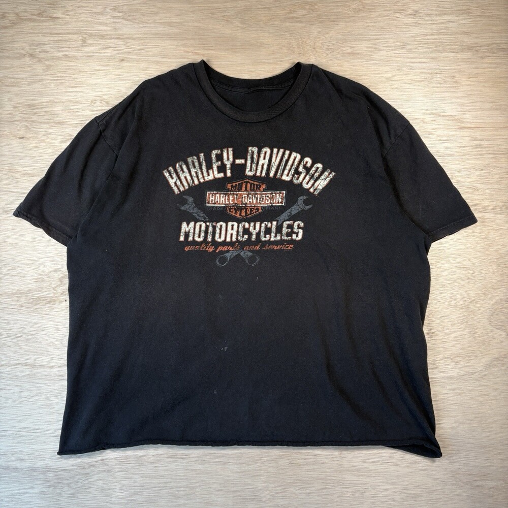 Harley Davidson blue springs Men's Short Sleeve T-Shirt XL